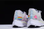 Nike Mens Lab Zoom Fly SP Swoosh Pinwheel Light Gray White Pink Yellow AA3172-106