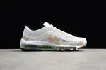 Nike womens Air Max 97 white-orange flower 921733-101