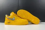 Off-White x Nike Air Force 1 “University Gold” DD1876-700
