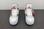 Air Jordan 4 White university Red CT8527-112