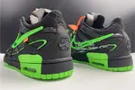 Nike Air Off White Rubber Dunk Black White Green Strike CU6015-001