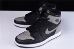 Air Jordan 1 Retro High OG Shadow Black Grey 555088-013