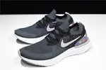 nike epic REACT FLYKNIT  Black and grey dots point noirs ET gris AJ7283 996