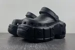 Balenciaga Hardcrocs Slide 'Nero Silver'  687397‑W1S8N‑1010