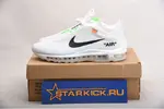 Off White X Air Max 97 The Ten White Cone Ice Blue AJ4585-100