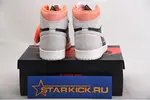 Air Jordan 1 Retro High OG 'Grey Crimson' - Air Jordan - 555088-018