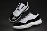 AIR JORDAN 11 RETRO LOW 'CONCORD' BLACK/ WHITE  mens 528895-153