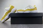 Air Jordan 11 Low WMNS “Yellow Snakeskin”  AH7860-107