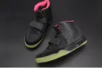 NIKE AIR YEEZY 2 "SOLAR RED" black mens 508214-006