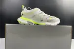 Balenciaga TRACK SNEAKER  White Fluorecent Yellow 542436 W3NU2 7660