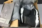 BALENCIAGA SPEED TRAINER BLACK SHINE 360-517319W07U01006