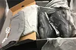 BALENCIAGA TRIPLE S TRAINER 'CLEAR SOLE' - BALENCIAGA -BLACK 541624 W09O1 1000