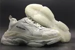 BALENCIAGA TRIPLE S TRAINER 'CLEAR SOLE' - BALENCIAGA - GREY 541624 W09O1 1705