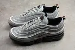 nike mens AIR VAPORMAX 97 "SILVER BULLET" metallic silver varsity red AJ7291-002