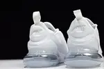 Nike womens Air Max 270 Triple White AH6789 102