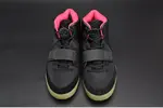 NIKE AIR YEEZY 2 "SOLAR RED" black mens 508214-006