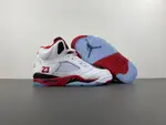 Air Jordan 5 “Fire Red Black Tongue” HQ7978-101