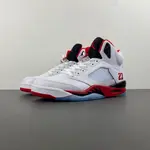 Air Jordan 5 “Fire Red Black Tongue” HQ7978-101