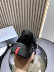 PRADA America's Cup Men's Low-Top Sneakers - Black
