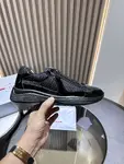 PRADA America's Cup Men's Low-Top Sneakers - Black