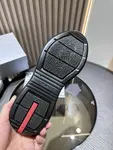 PRADA America's Cup Men's Low-Top Sneakers - Black