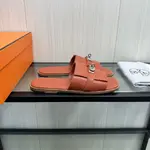 HERMES KELLY LOCK SLIPPERS