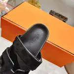 Hermes Chypre Slippers