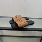 HERMES KELLY LOCK SLIPPERS
