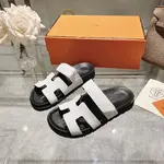 Hermes Chypre Slippers