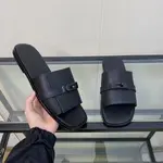 HERMES KELLY LOCK SLIPPERS