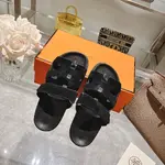 Hermes Chypre Slippers