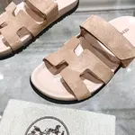 Hermes Chypre Slippers
