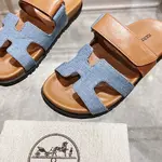 Hermes Chypre Slippers