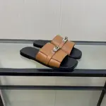 HERMES KELLY LOCK SLIPPERS
