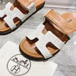 Hermes Chypre Slippers