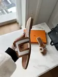 Hermes Oran Slippers