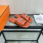 HERMES KELLY LOCK SLIPPERS