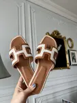 Hermes Oran Slippers