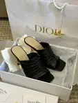 Dior Open Toe Pumps Slippers