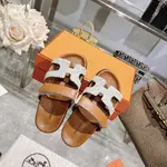 Hermes Chypre Slippers