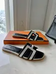 Hermes Oran Slippers