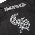 Chrome Hearts Ice Hockey Collection Silver-Plated Floral Sleeve Long Sleeve T-Shirt - Unisex Black
