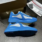 PRADA Unisex Low-Top Lifestyle Sneakers - Blue