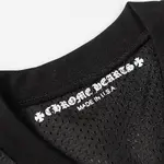 Chrome Hearts Ice Hockey Collection Silver-Plated Floral Sleeve Long Sleeve T-Shirt - Unisex Black