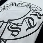 Chrome Hearts Unisex CH Raglan Sleeve Long-Sleeve T-Shirt - Round Neck, BlACK/White