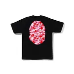 A BATHING APE Bape Ape Head Series Camo Ape Casual Short-Sleeve T-Shirt