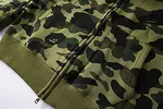 BATHING APE SS23 Color Camo Shark Full-Zip Hoodie – Men's Color Camouflage Shark Pullover Jacket