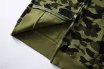 BATHING APE SS23 Color Camo Shark Full-Zip Hoodie – Men's Color Camouflage Shark Pullover Jacket