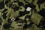 BATHING APE SS23 Color Camo Shark Full-Zip Hoodie – Men's Color Camouflage Shark Pullover Jacket