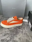 RICK OWENS Owens 2025ss New Arrival. RO Unisex Retro Platform Lace-Up Skate Sneakers